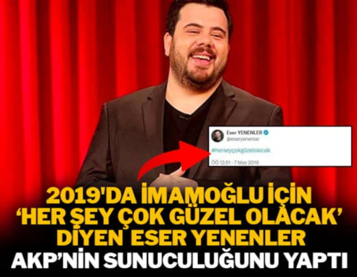 Eser Yenenler Akp Sunuculuğunu Yaptı