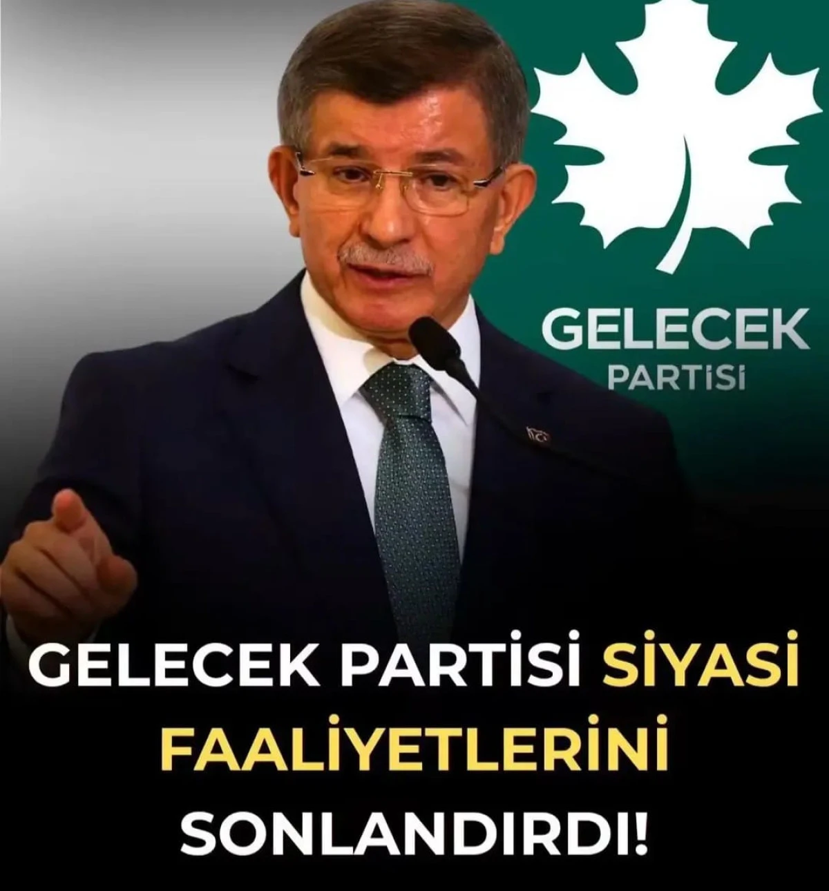 Gelecek Partisi Kapandı