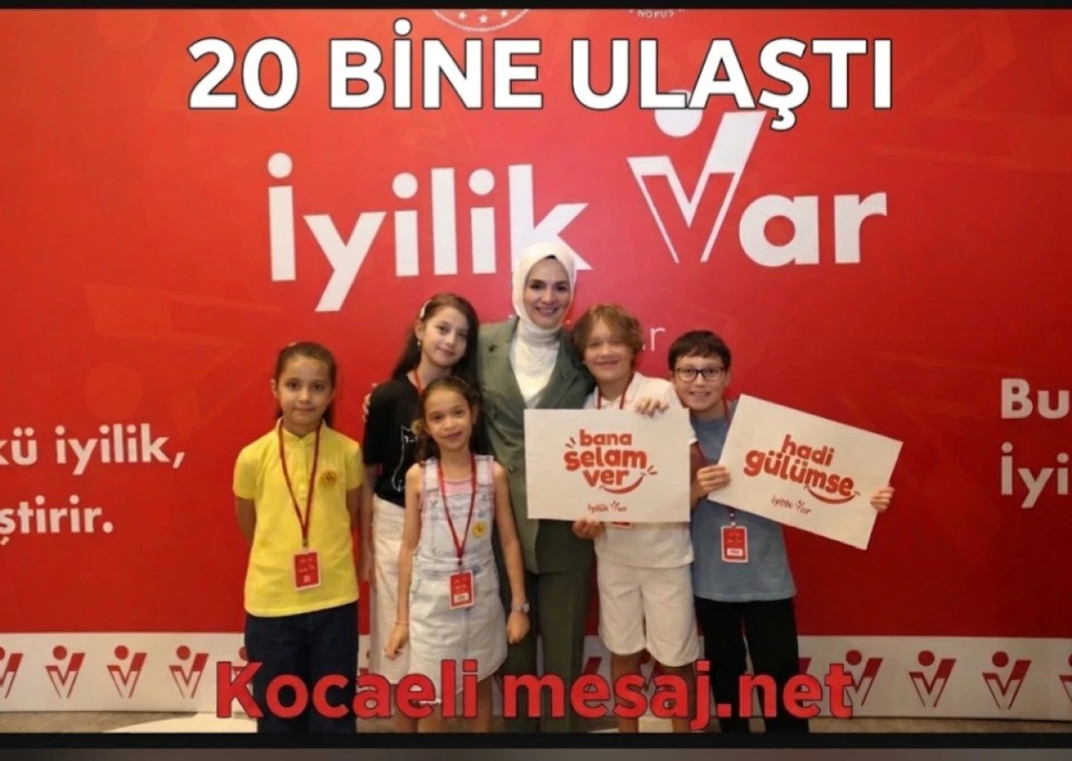 "İyilik Var" Bir Ayda 20 Bin Kişiye Ulaştı