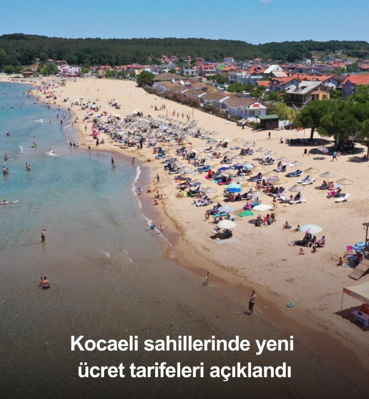 Kocaeli B&uuml;y&uuml;kşehir Belediyesi Sahil &Uuml;cret Tarifelerini A&ccedil;ıkladı