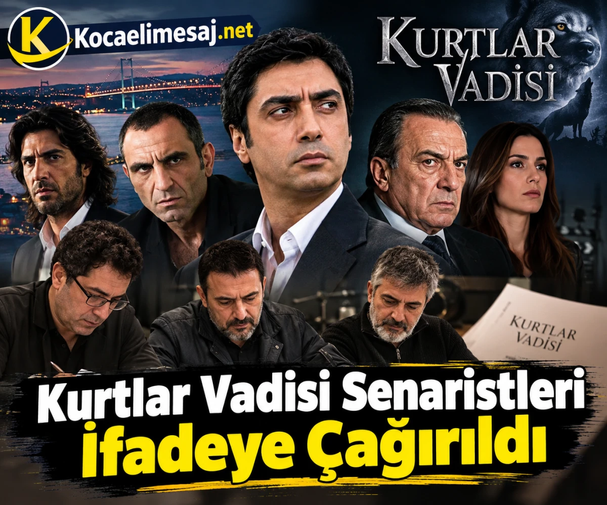 Kurtlar Vadisi Yeniden G&uuml;ndemde: Senaristlere Kaşif Kozinoğlu Soruşturmasında İfade &Ccedil;ağrısı
