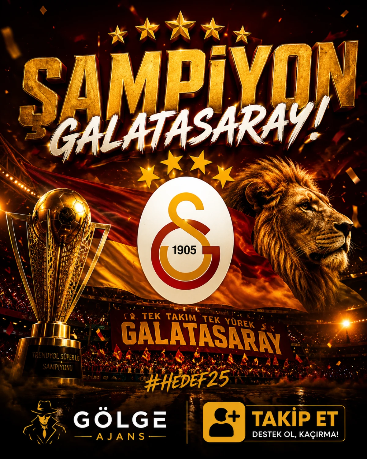 Şampiyon Galatasaray