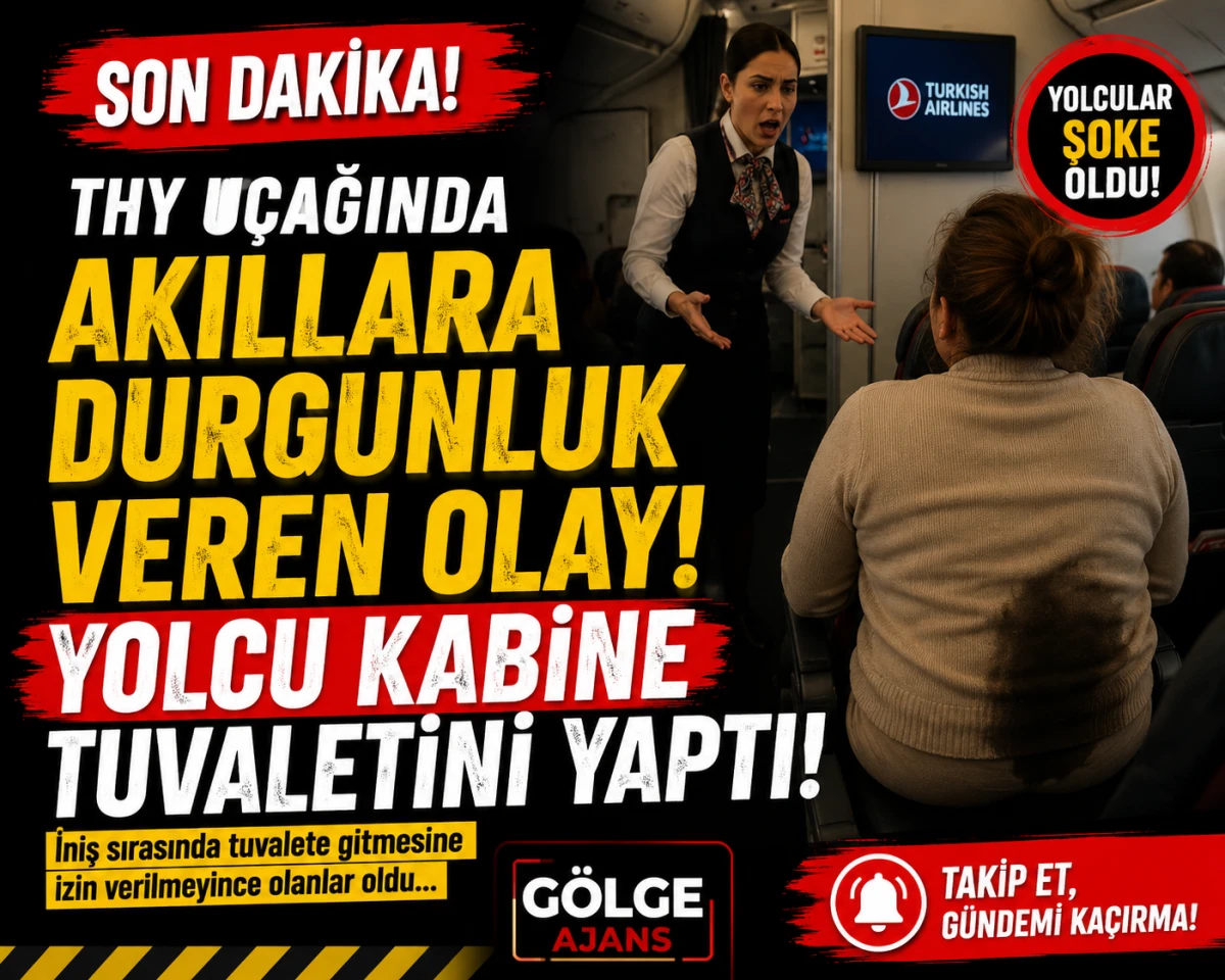 T&uuml;rkiye Bu Olayı Konuşuyor!!! THY U&ccedil;ağında Skandal